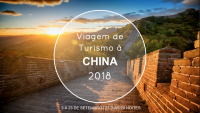 VIAGEM DE TURISMO À CHINA 2018